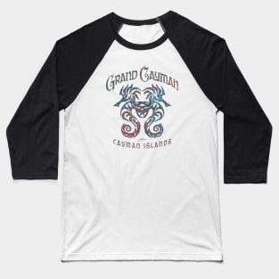 Grand Cayman, Cayman Islands, Dual Seahorses Baseball T-Shirt